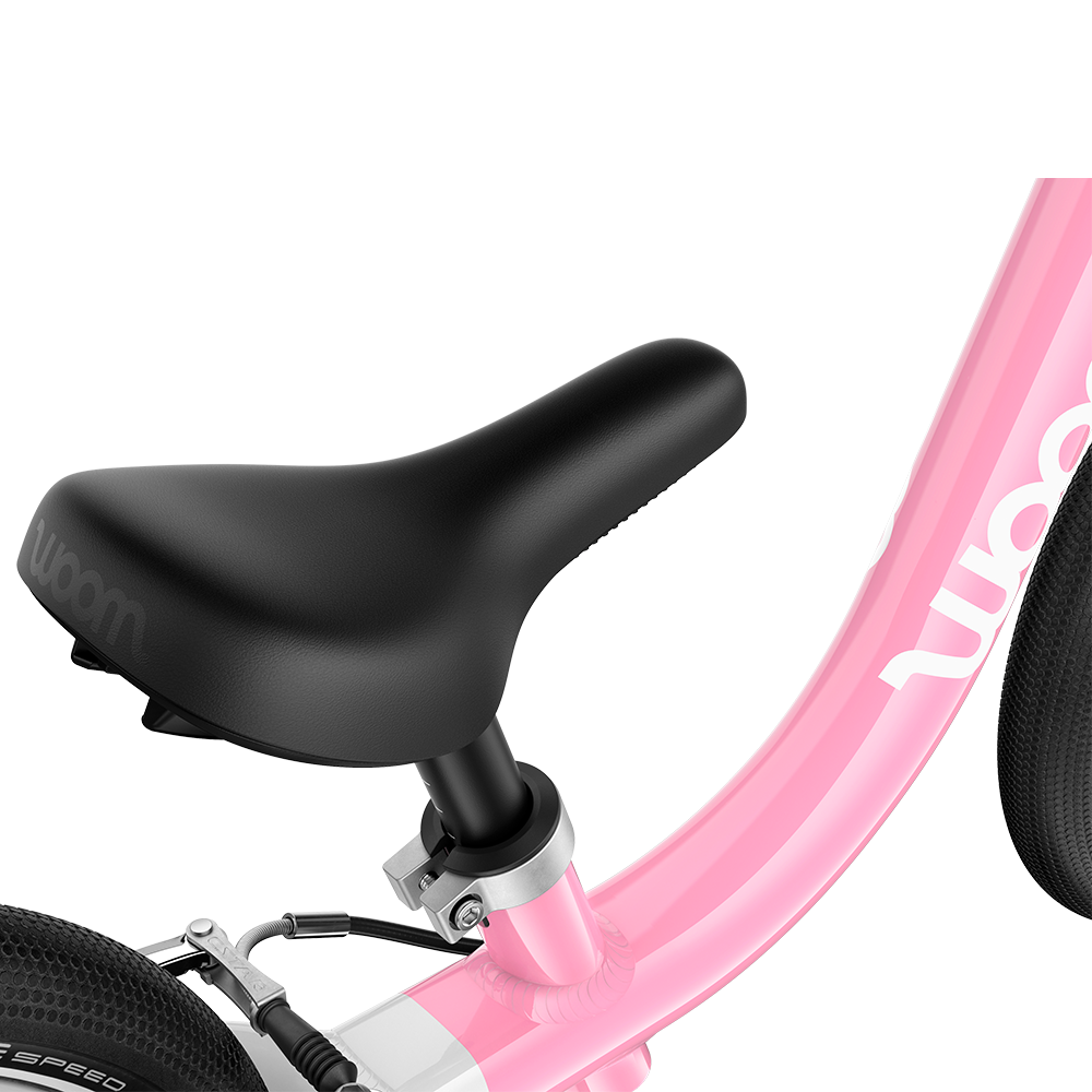 Woom GO 1 draisienne rose poudré