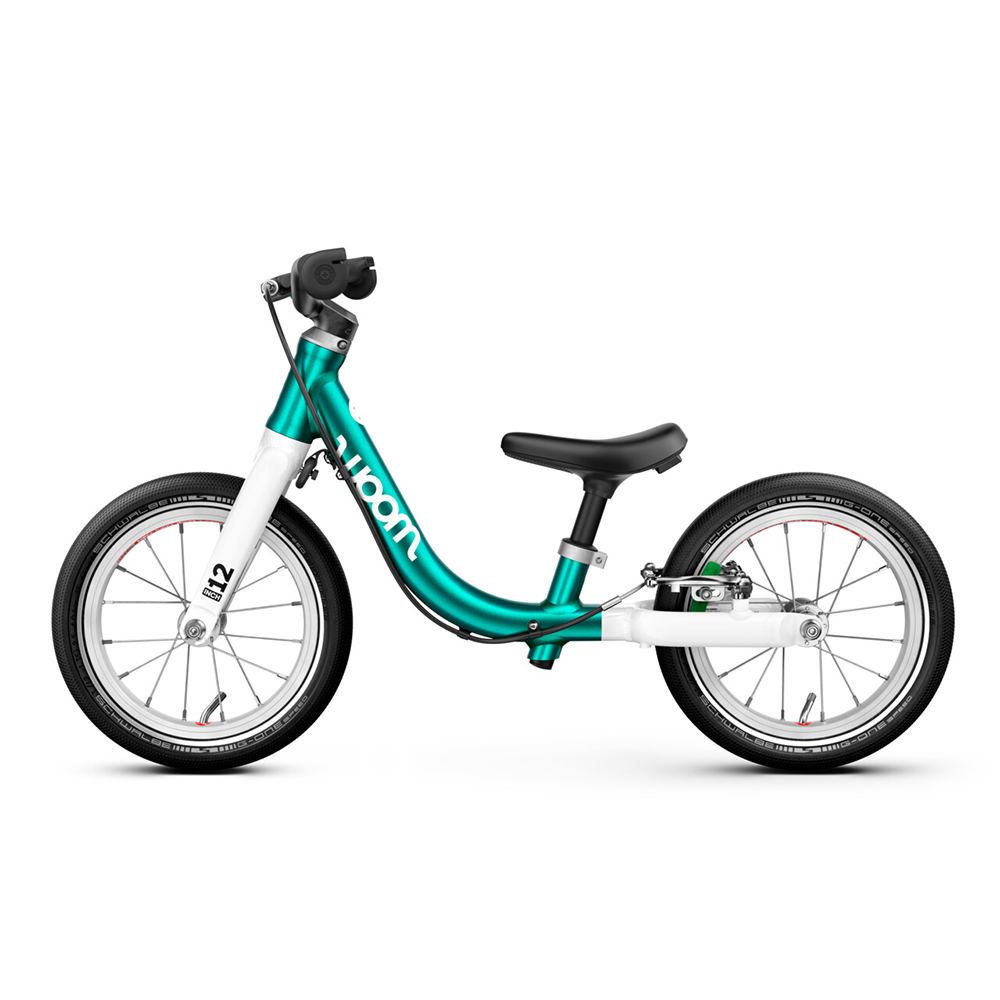 Woom GO 1 draisienne Turquoise métallisé