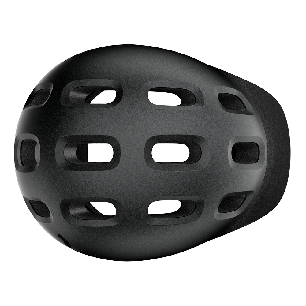 Casque enfant Woom 'READY' Charcoal Metallic