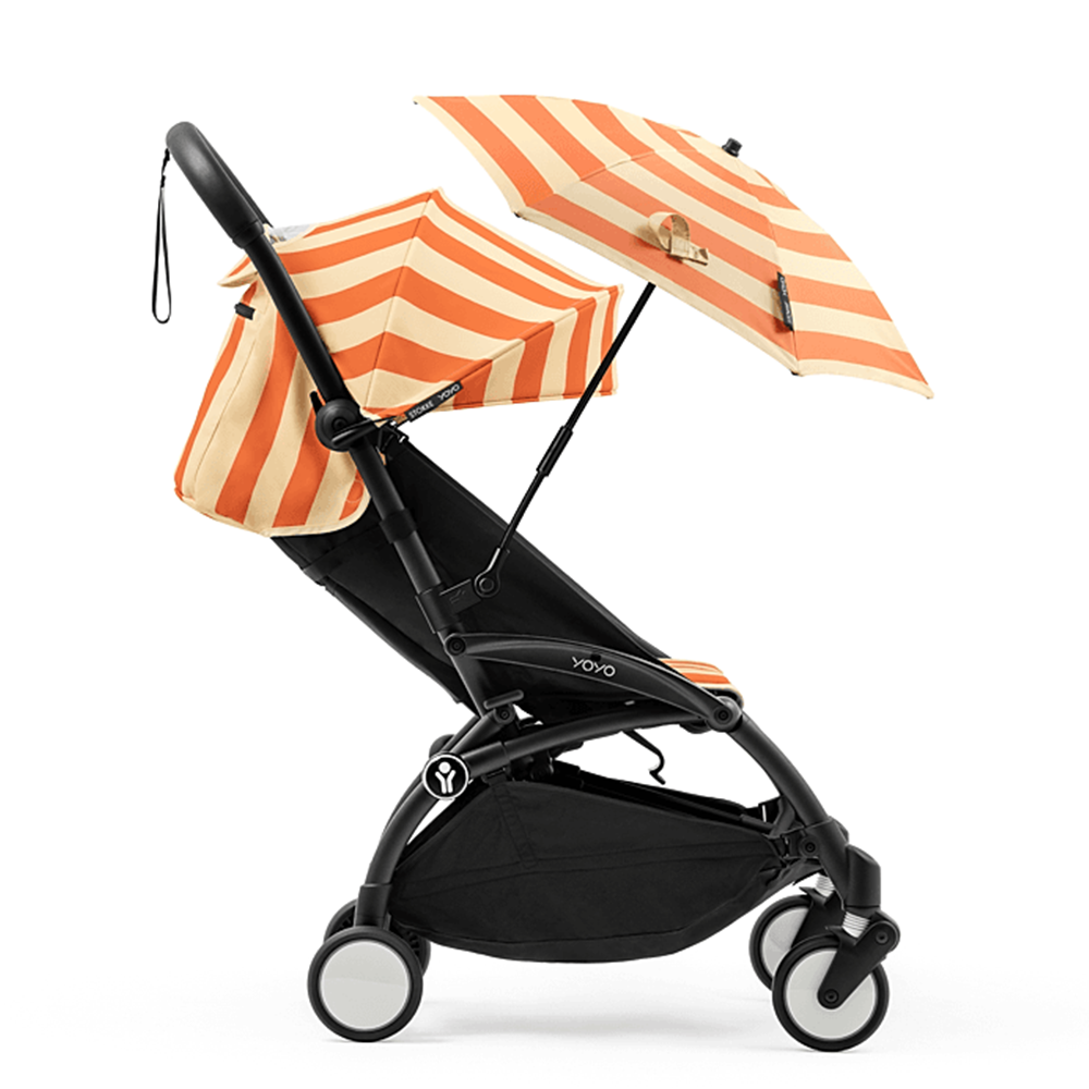 Stokke®  YOYO³ 6+ 'Riviera Collection' Summerkit mit Bezug, Sonnenschirm und Beach Bag Capri