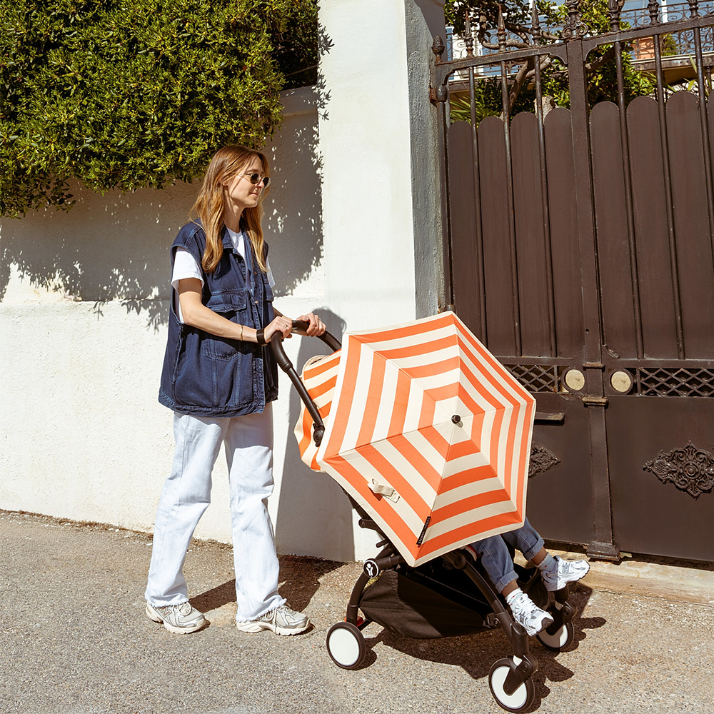 Stokke®  YOYO³ 6+ 'Riviera Collection' Summerkit mit Bezug, Sonnenschirm und Beach Bag Capri