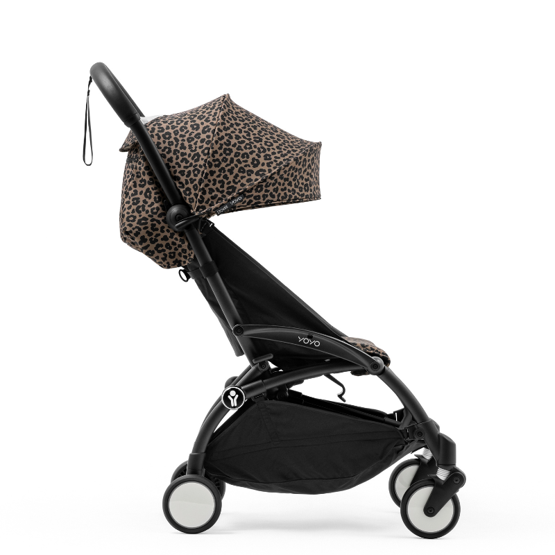 Stokke YOYO³ 6+ 'Wild Collection' Black/Leopard