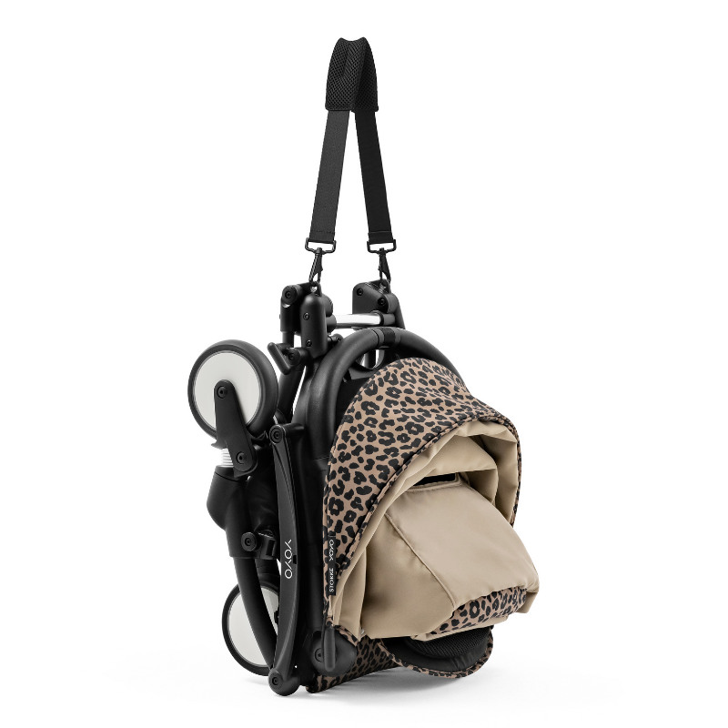 Stokke YOYO³ 6+ 'Wild Collection' Black/Leopard
