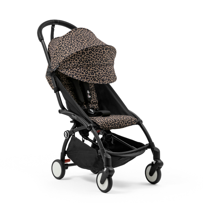 Stokke YOYO³ 6+ 'Wild Collection' Black/Leopard