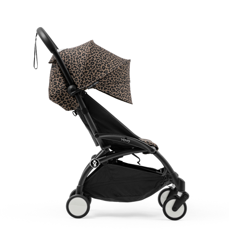 Stokke YOYO³ 6+ 'Wild Collection' Black/Leopard