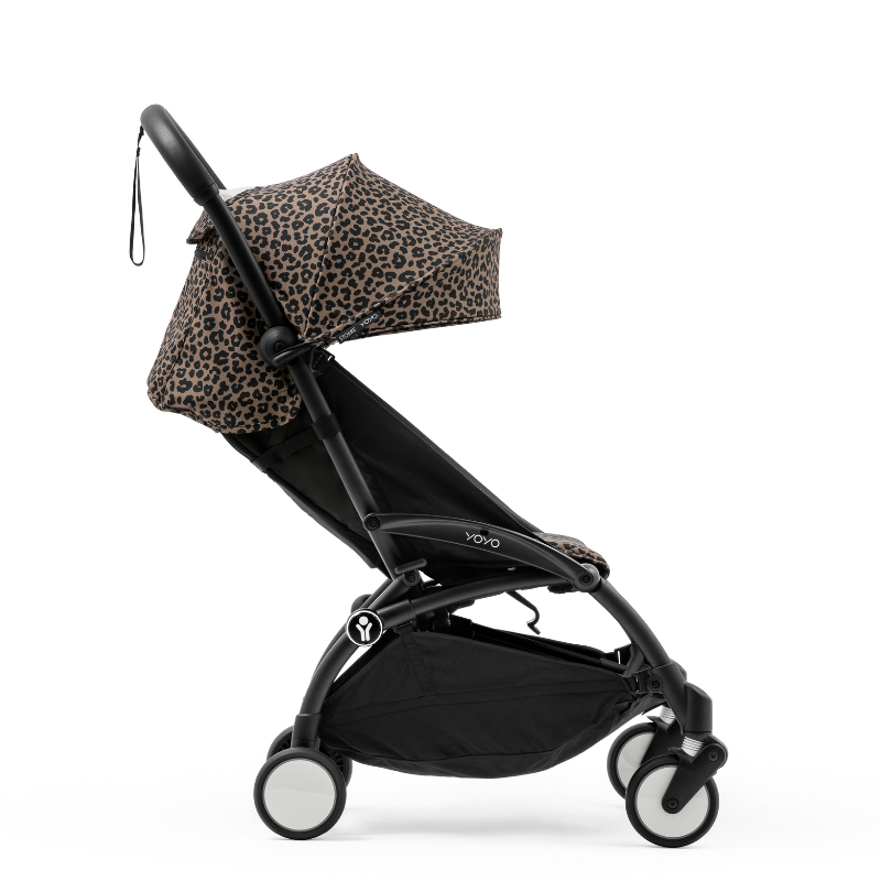 Stokke YOYO³ 6+ 'Wild Collection' Black/Leopard