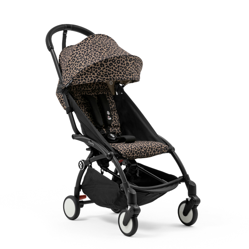 Stokke YOYO³ 6+ 'Wild Collection' Black/Leopard