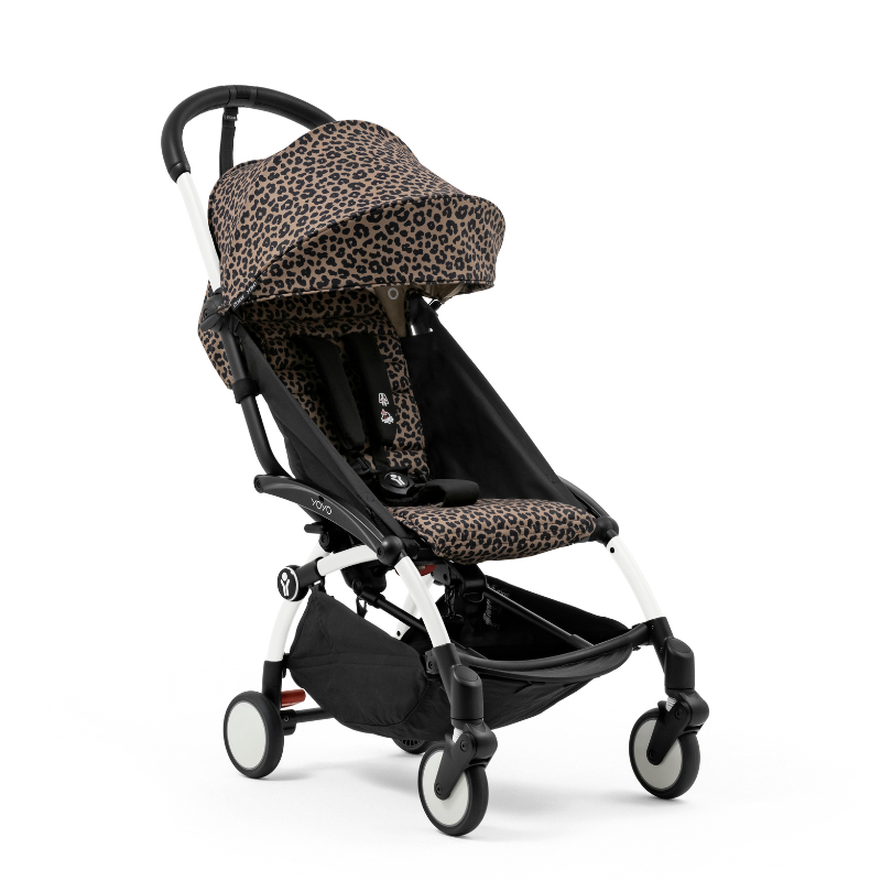 Stokke YOYO³ 6+ 'Wild Collection' White/Leopard