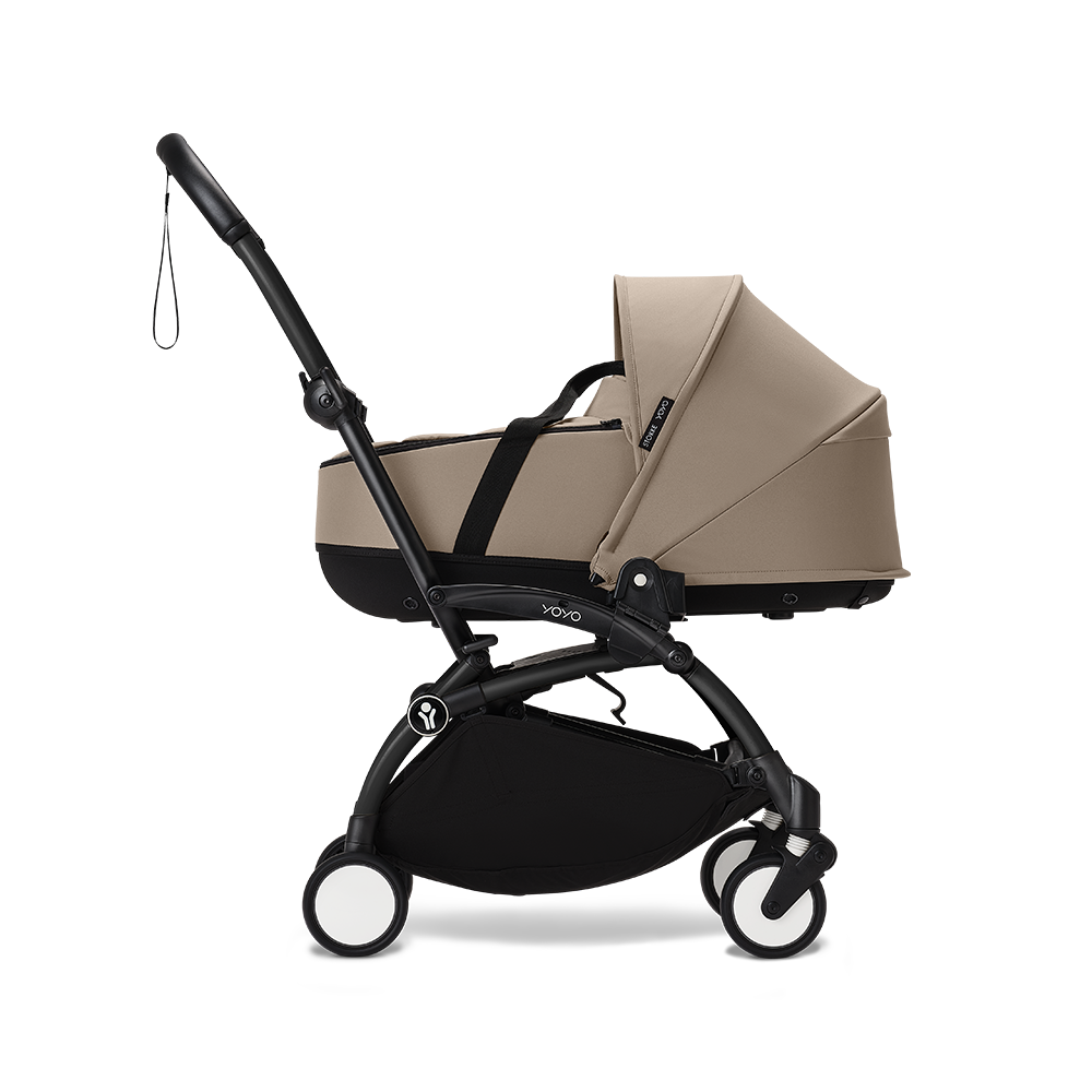 Stokke® YOYO³ with Bassinet Black/Taupe