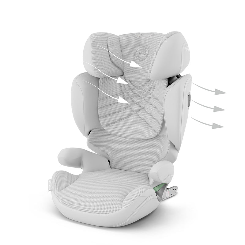 Cybex  Solution T i-Fix  Plus Platinum White - Online MY SNOWFLAKE