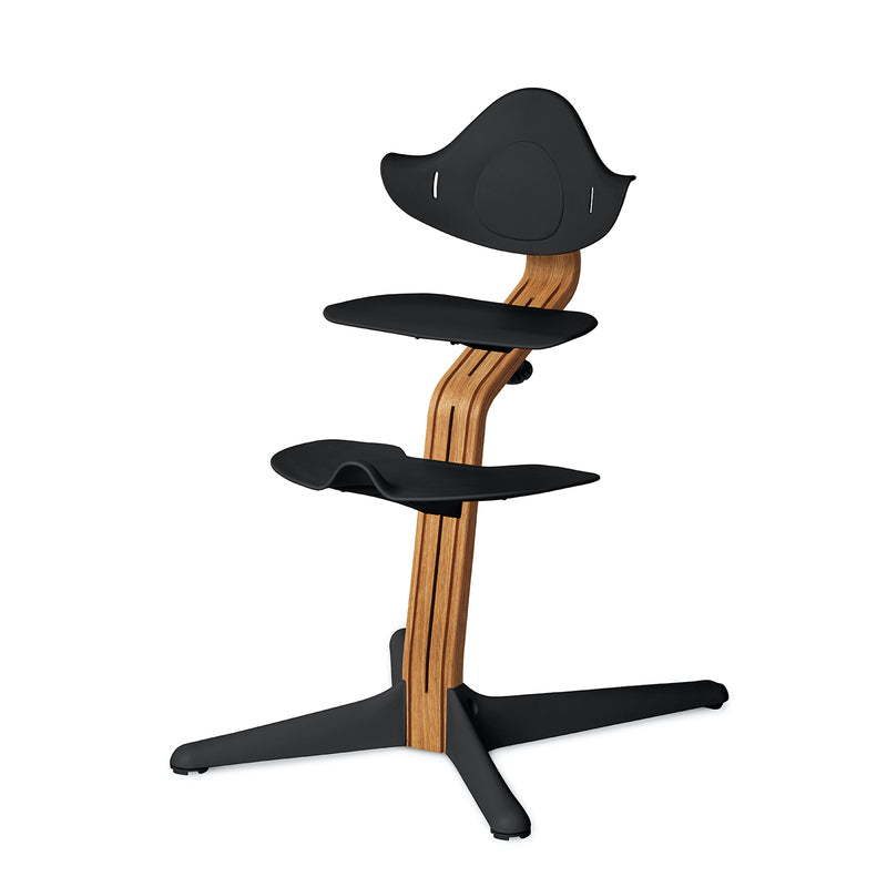 Hochstuhl von Nomi in Oak/Black