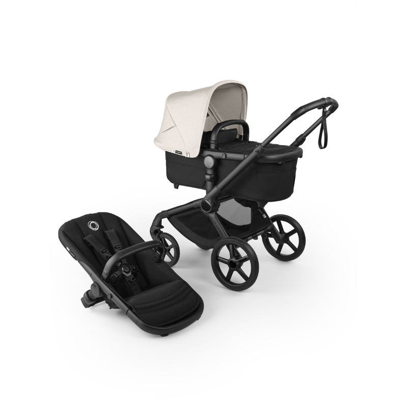 Bugaboo Fox 5 Renew ensemble complet Heritage Black-Misty White / Châssis Black