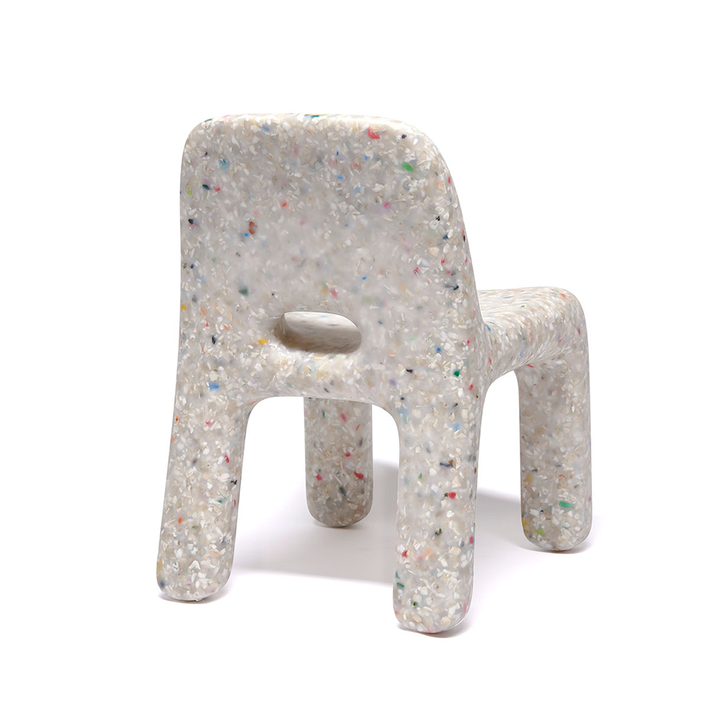Chaise enfant EcoBirdy 'Charlie' blanc cassé
