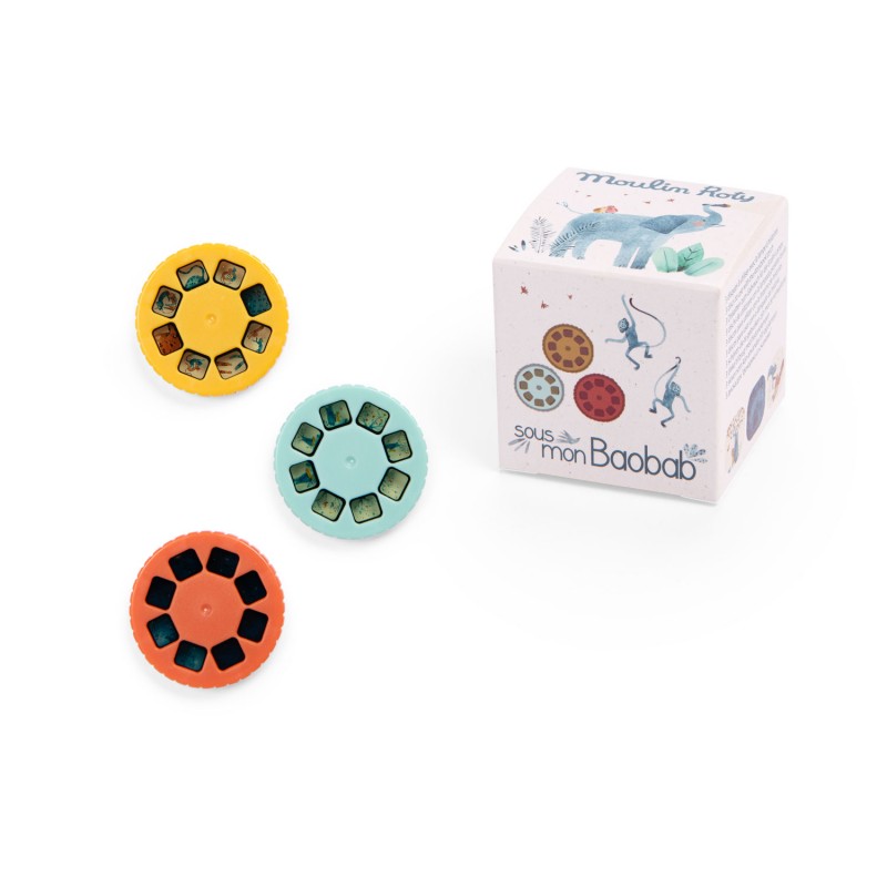 Moulin Roty  Nachfüll-Geschichten für Taschenlampe  Multi - Online MY SNOWFLAKE