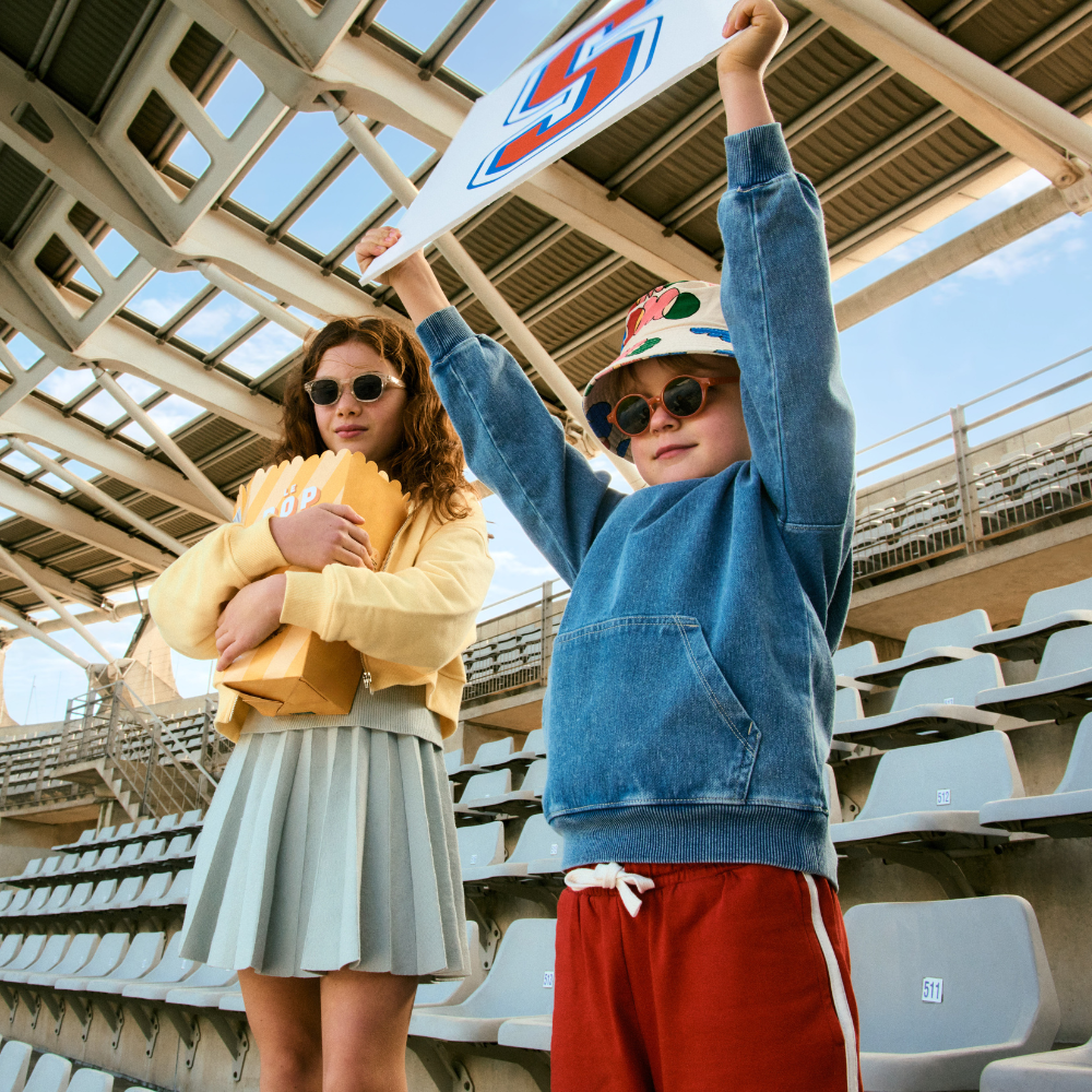 Izipizi Lunettes de soleil enfant « Stadium » #D 9-36 mois Orange Smash