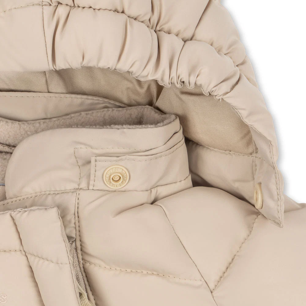 Konges Sløjd Baby Snowsuit 'Alpi' Cement