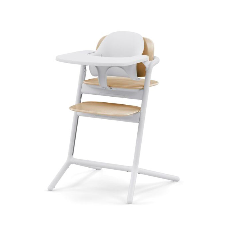 Cybex Lemo Chaise haute 3-en-1 Sand White