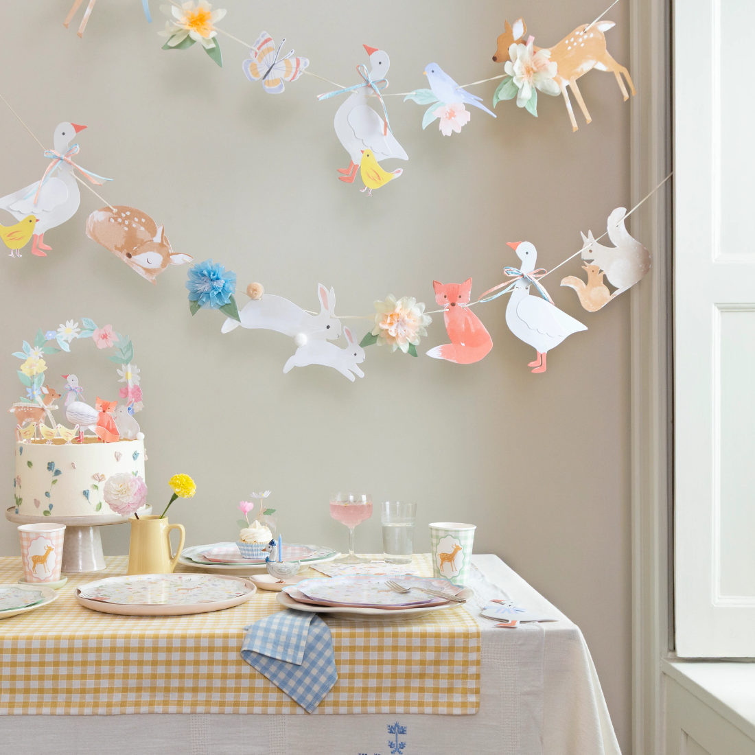 Meri Meri Party Bunting Little Animals