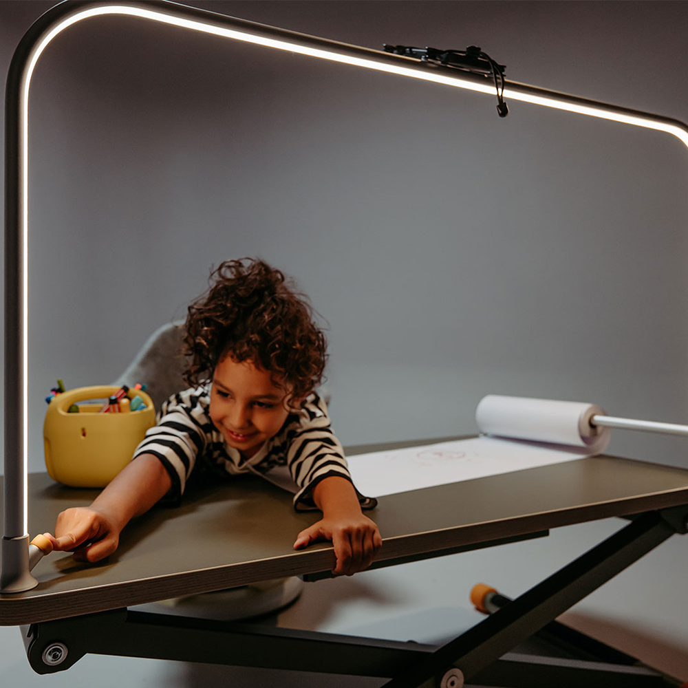 Poptop Schreibtischlampe 'Popsnap' für den höhenverstellbaren Kinderschreibtisch