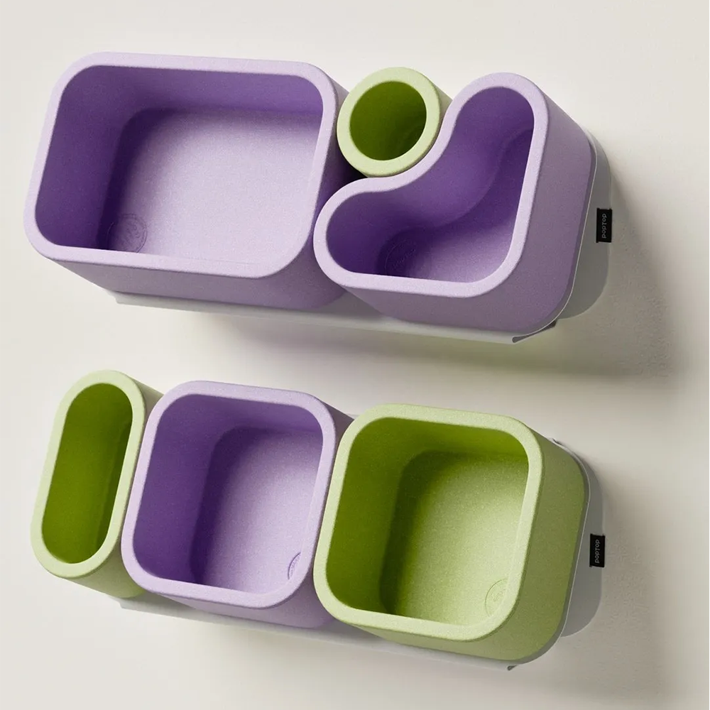 Poptop Kinderzimmer Wandregal 2er-Set 55 cm