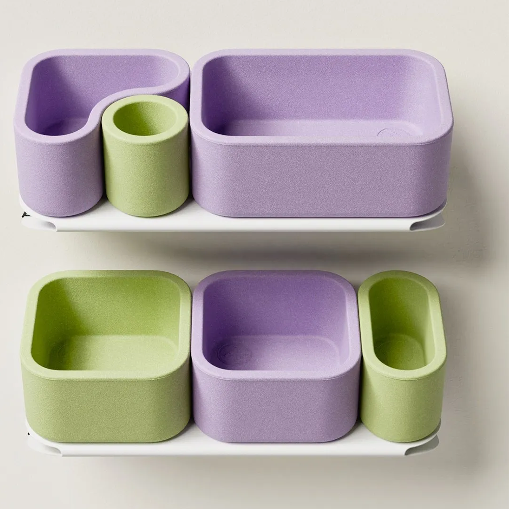 Poptop Kinderzimmer Wandregal 2er-Set 55 cm