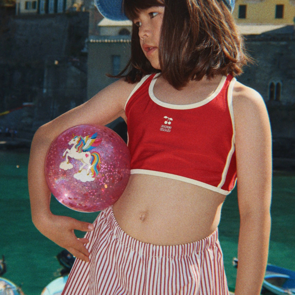Konges Sløjd Shorts aus Baumwolle 3er-Set 'Azur' Butter Multi Stripe