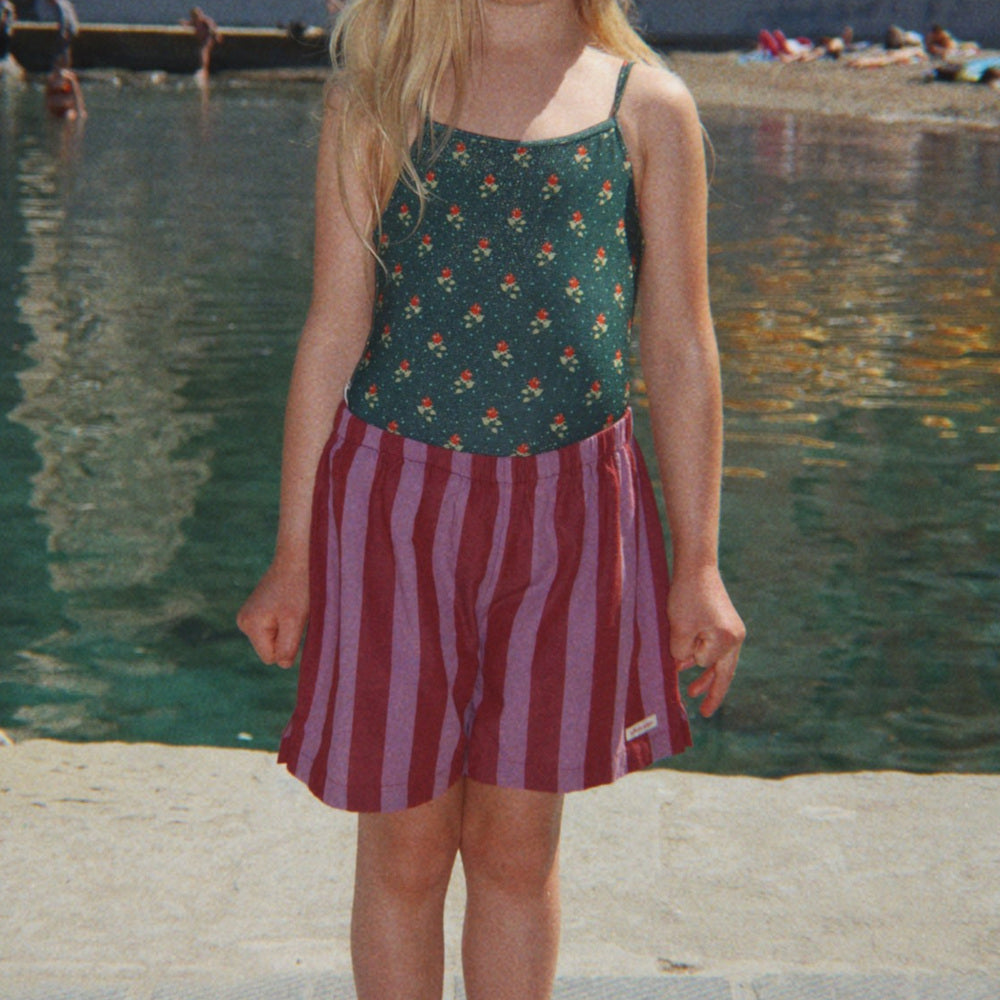 Konges Sløjd Shorts aus Baumwolle 3er-Set 'Azur' Butter Multi Stripe