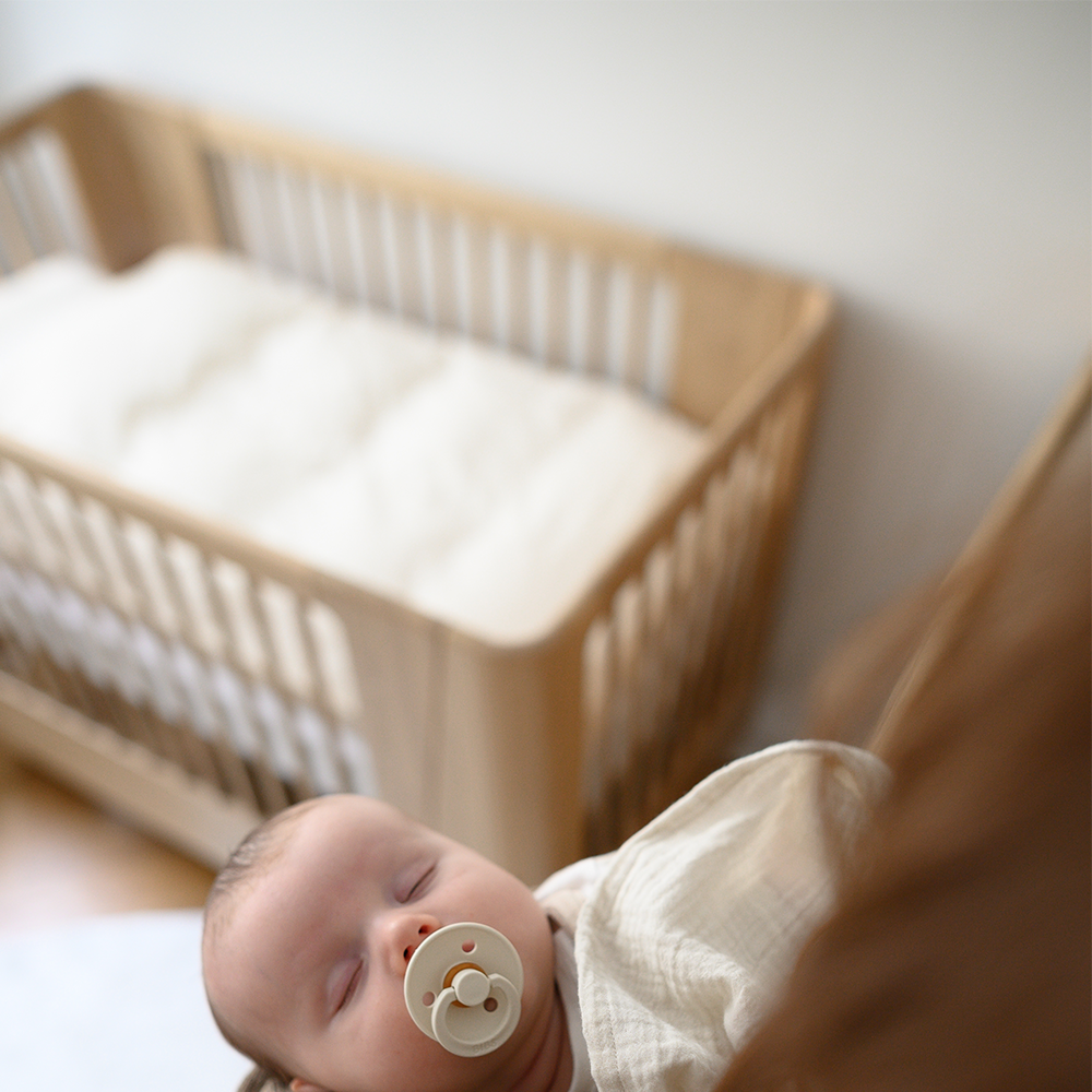 We Are Bitte Babybett 68 x 120 'Nature 2.0' Oak - Online MY SNOWFLAKE