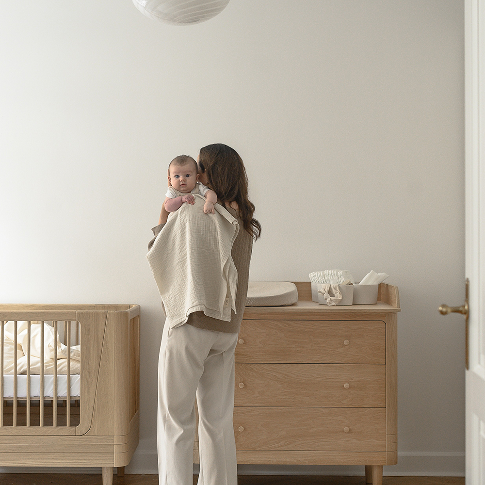 We Are Bitte Babybett 68 x 120 'Nature 2.0' Oak - Online MY SNOWFLAKE