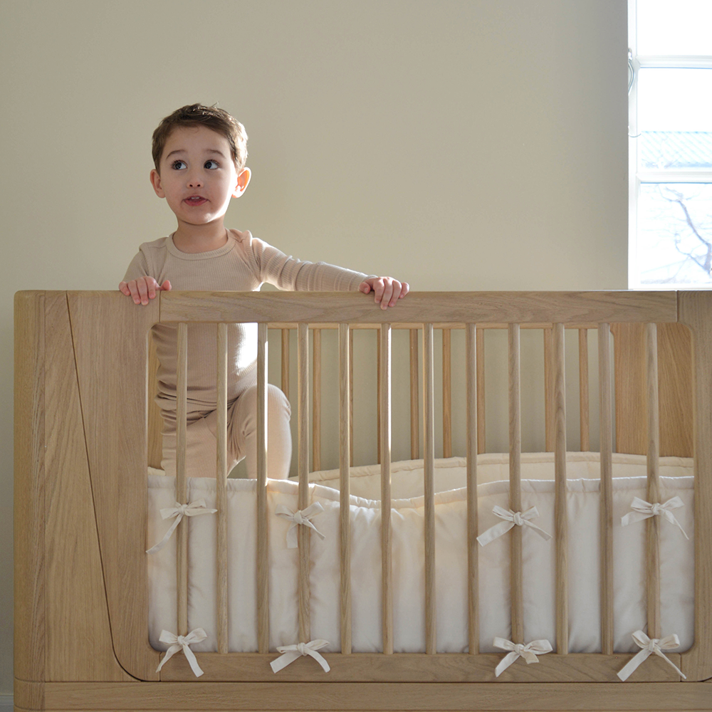 We Are Bitte Babybett 68 x 120 'Nature 2.0' Oak - Online MY SNOWFLAKE