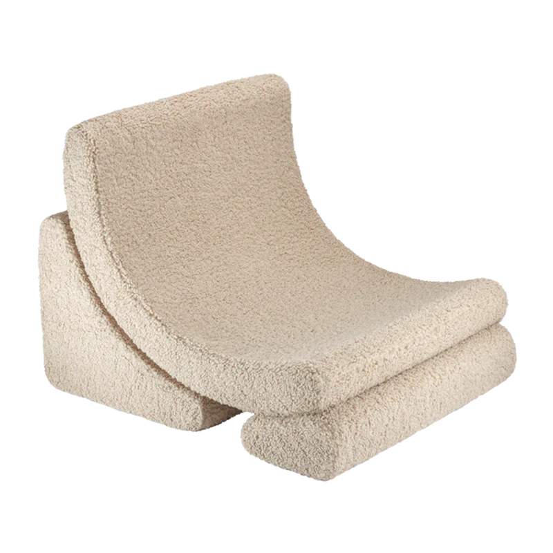 Wigiwama Fauteuil de jeu « Moon Chair » Biscuit