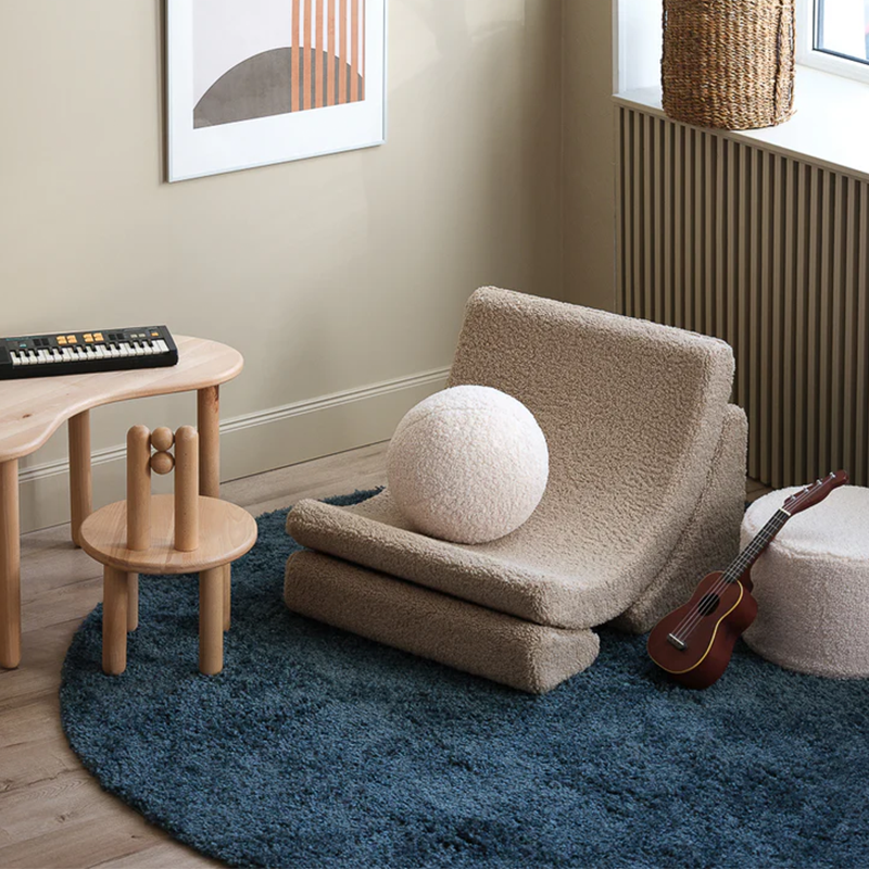 Wigiwama Fauteuil de jeu « Moon Chair » Biscuit