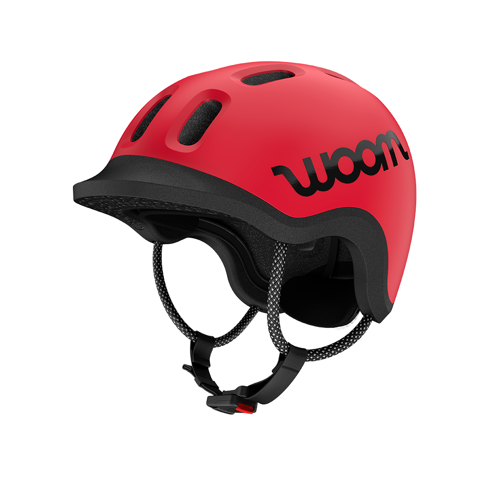 Woom Kids' Helmet 'READY' Red