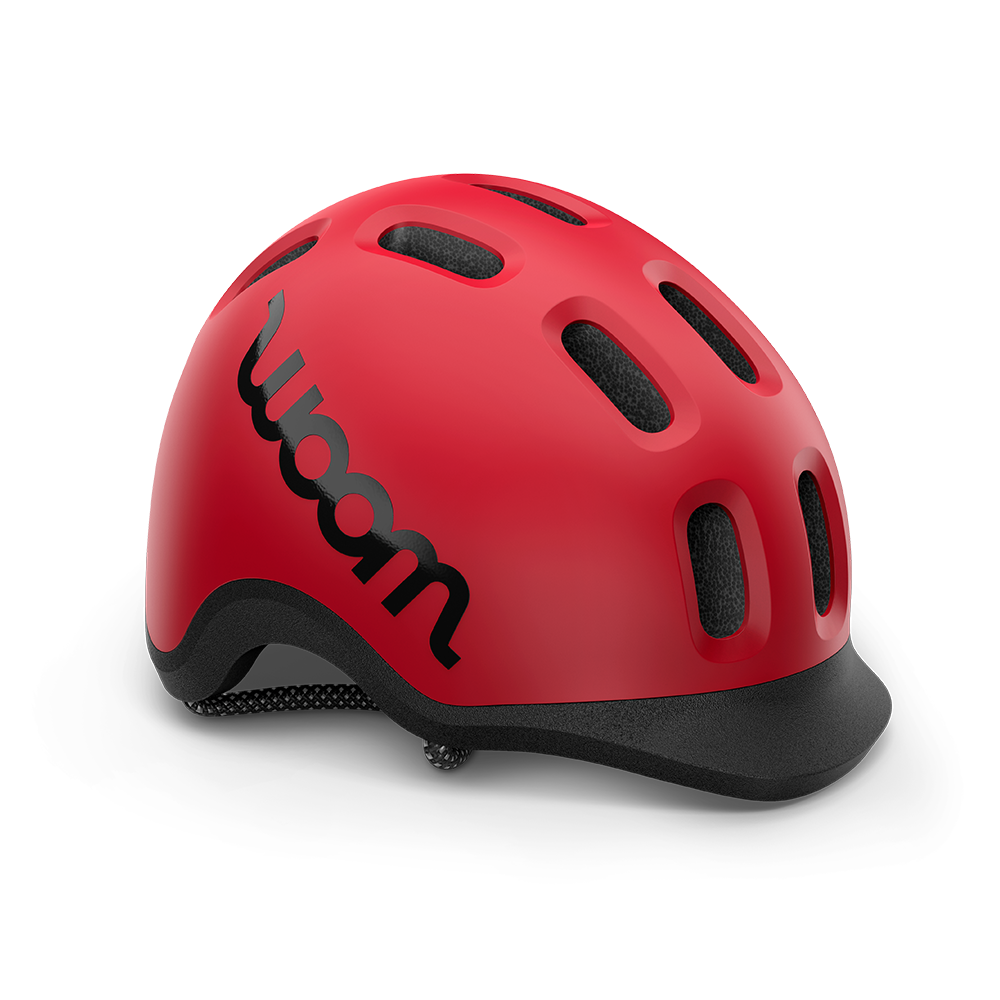 Woom Kids' Helmet 'READY' Red