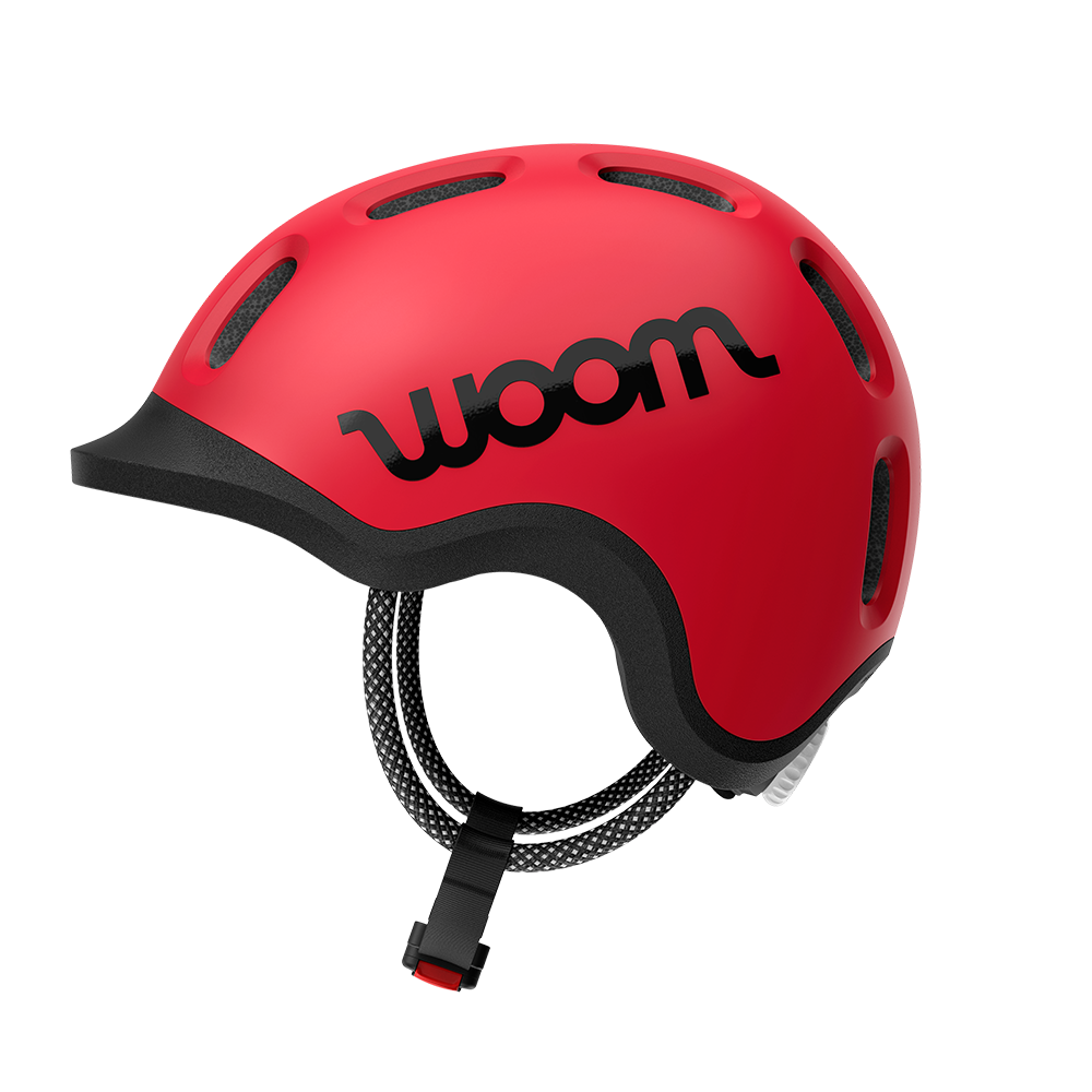 Woom Kids' Helmet 'READY' Red