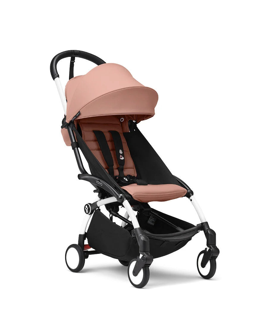 Stokke YOYO³ 6+ White/Ginger - Online MY SNOWFLAKE