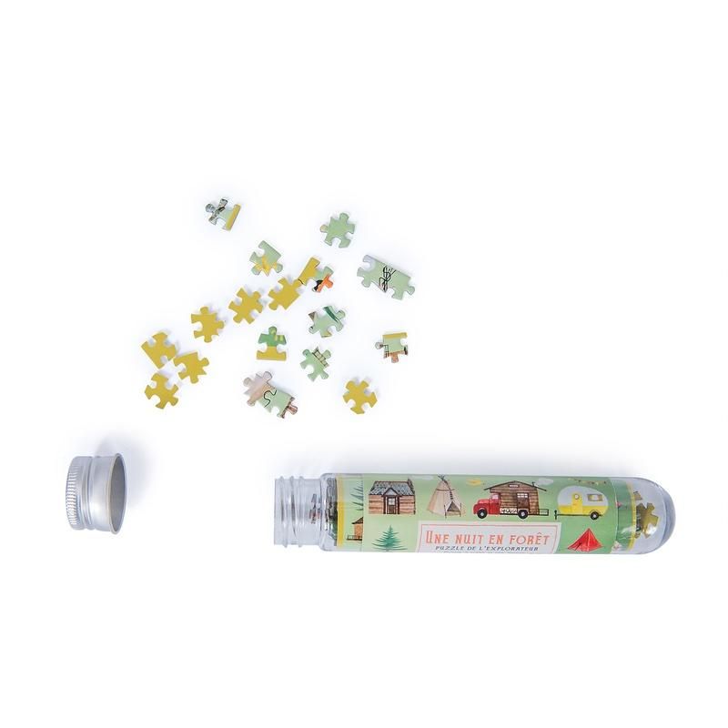 Moulin Roty  Mini Puzzle 'Eine Nacht im Wald'  Le Jardin L' explorateur - Online MY SNOWFLAKE