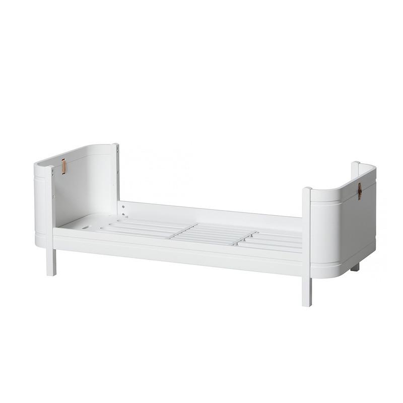 Oliver Furniture <br/> Babybett (und Kinderbett) Wood Mini+ <br/> Weiss,Babybetten, Oliver Furniture - SNOWFLAKE kindermöbel concept store