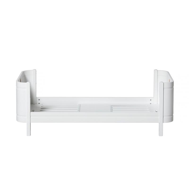 Oliver Furniture <br/> Babybett (und Kinderbett) Wood Mini+ <br/> Weiss,Babybetten, Oliver Furniture - SNOWFLAKE kindermöbel concept store