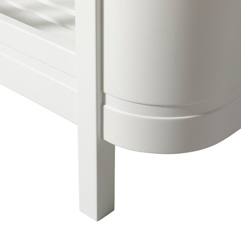 Oliver Furniture <br/> Babybett (und Kinderbett) Wood Mini+ <br/> Weiss,Babybetten, Oliver Furniture - SNOWFLAKE kindermöbel concept store