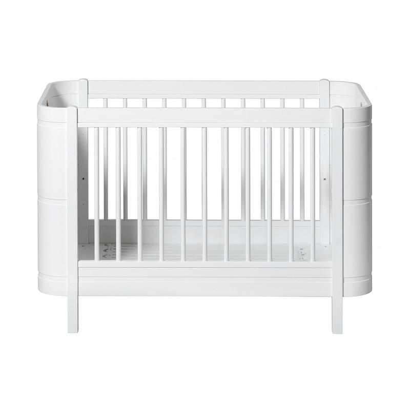 Oliver Furniture <br/> Babybett (und Kinderbett) Wood Mini+ <br/> Weiss,Babybetten, Oliver Furniture - SNOWFLAKE kindermöbel concept store