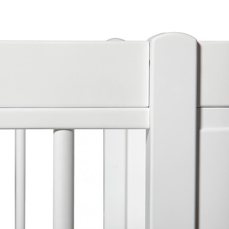 Oliver Furniture <br/> Babybett (und Kinderbett) Wood Mini+ <br/> Weiss,Babybetten, Oliver Furniture - SNOWFLAKE kindermöbel concept store