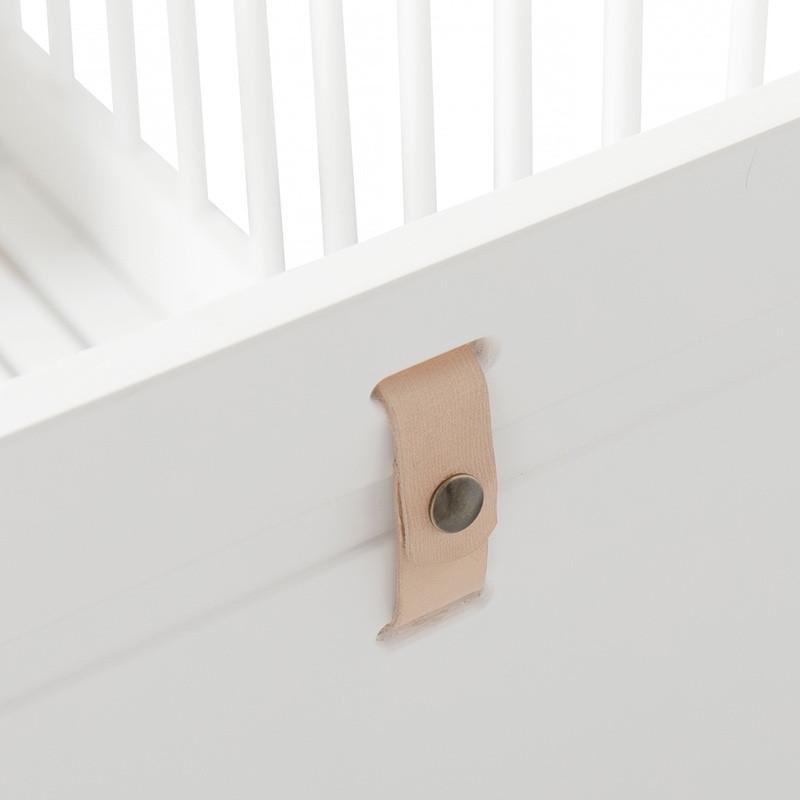 Oliver Furniture <br/> Babybett (und Kinderbett) Wood Mini+ <br/> Weiss,Babybetten, Oliver Furniture - SNOWFLAKE kindermöbel concept store