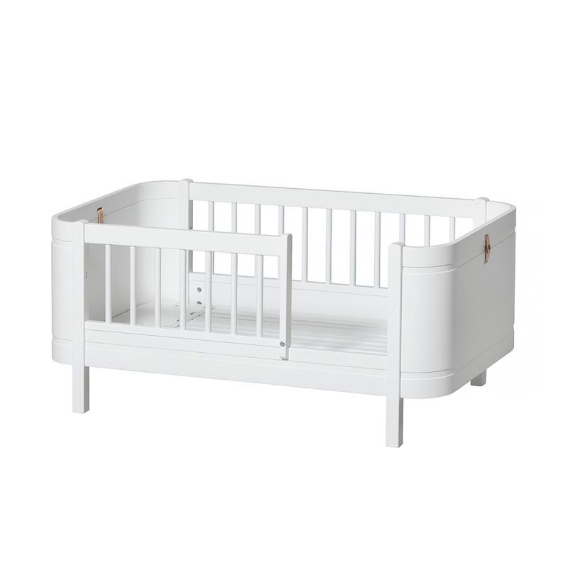 Oliver Furniture <br/> Babybett (und Kinderbett) Wood Mini+ <br/> Weiss,Babybetten, Oliver Furniture - SNOWFLAKE kindermöbel concept store
