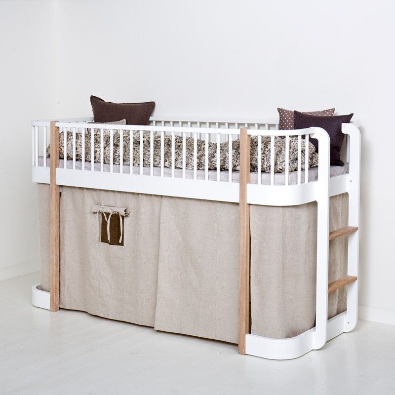 Oliver Furniture <br/> Vorhang Wood <br/> Natur,Vorhänge, Oliver Furniture - SNOWFLAKE kindermöbel concept store