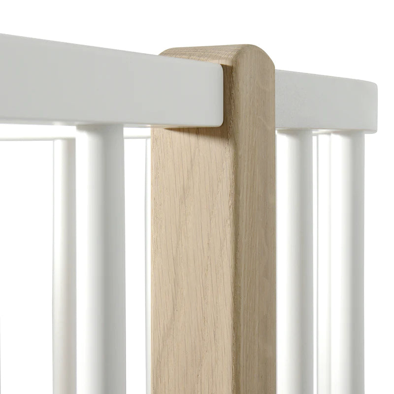 Oliver Furniture  Original Halbhohes Hochbett Wood 90 x 200 cm Weiss/Eiche - Online MY SNOWFLAKE