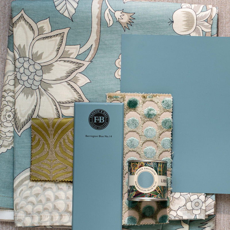 Farrow & Ball Estate Emulsion Archive Berrington Blue 14
