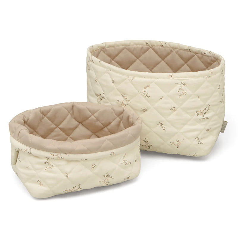 Cam Cam Copenhagen  Aufbewahrungkorb Utensilo 2er Set  Ashley/Latte - Online MY SNOWFLAKE