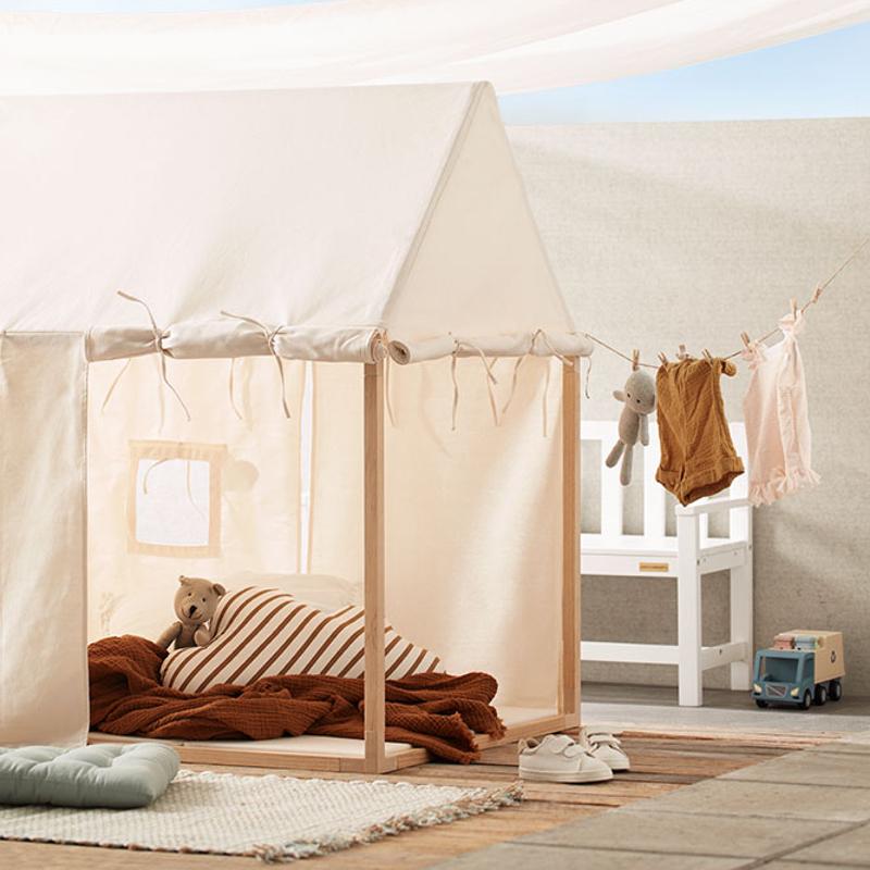 Kids Concept  Spielhaus  Off-white - Online MY SNOWFLAKE