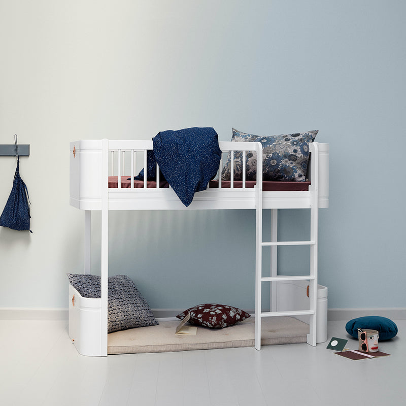 Oliver Furniture  Spielmatratze Mini+ Halbhohes Hochbett - Online MY SNOWFLAKE